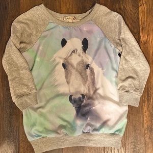 Girls Horse sweater